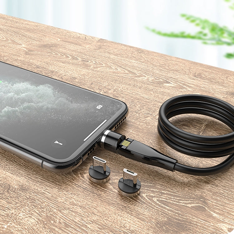 2m 540 Degree Rotating USB Magnetic Charging Cable, No Charging Head