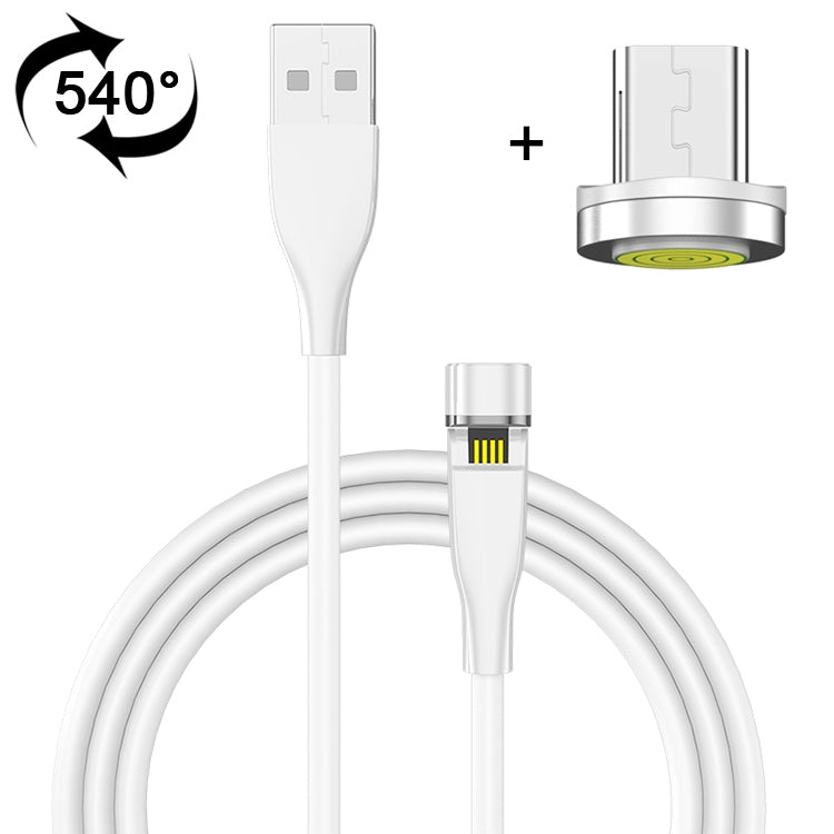 2m USB to Micro USB 540 Degree Rotating Magnetic Charging Cable