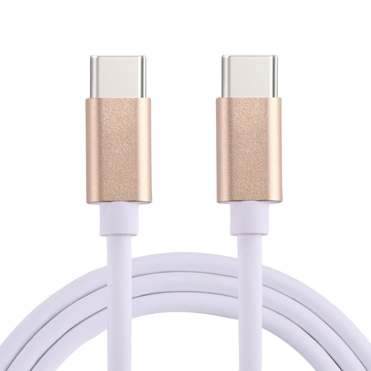 1m USB-C / Type-C Male to USB-C / Type-C Male Data Sync Charging Cable , For Galaxy S8 & S8 + / LG G6 / Huawei P10 & P10 Plus / Oneplus 5 / Xiaomi Mi6 & Max 2 /and other Smartphones