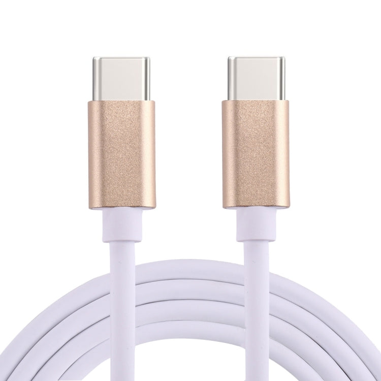 2m Type-C Male to Type-C Male Data Sync Charging Cable, For Galaxy S8 & S8 + / LG G6 / Huawei P10 & P10 Plus / Oneplus 5 / Xiaomi Mi6 & Max 2 /and other Smartphones