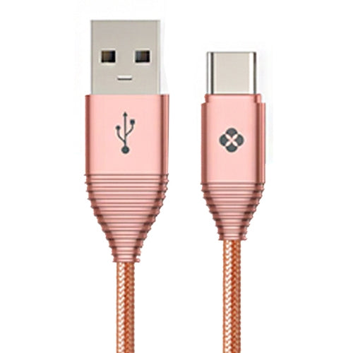 TOTUDESIGN 1m 2.4A Zinc Alloy Type-C to USB Data Sync Quick Charger Cable, For Galaxy S7 & S7 Edge / LG G4 / Huawei P8 / Xiaomi Mi4 and other Smartphones