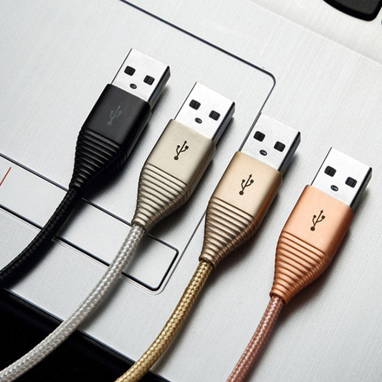 TOTUDESIGN 1m 2.4A Zinc Alloy Type-C to USB Data Sync Quick Charger Cable, For Galaxy S7 & S7 Edge / LG G4 / Huawei P8 / Xiaomi Mi4 and other Smartphones