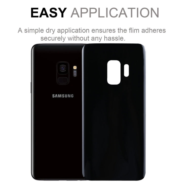 Ultra-thin PET Back Screen Protector Film for Galaxy S9(Black)