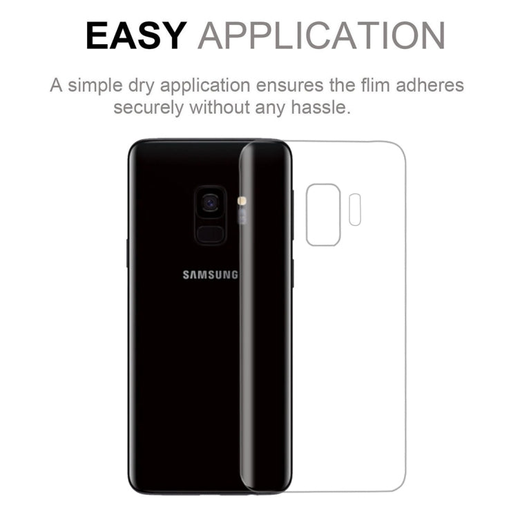 Ultra-thin PET Back Screen Protector Film for Galaxy S9(Transparent)