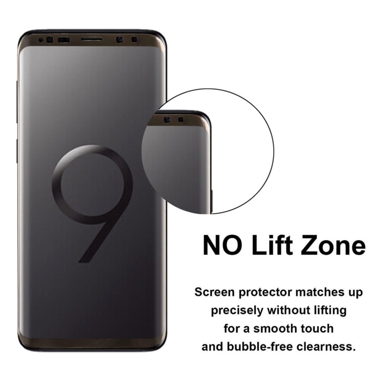 Ultra-thin HD PET Screen Protector Film for Galaxy S9+(Gold)
