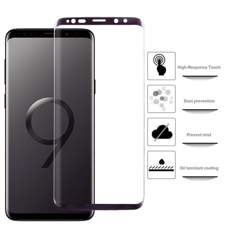 Ultra-thin HD PET Screen Protector Film for Galaxy S9+(Purple)