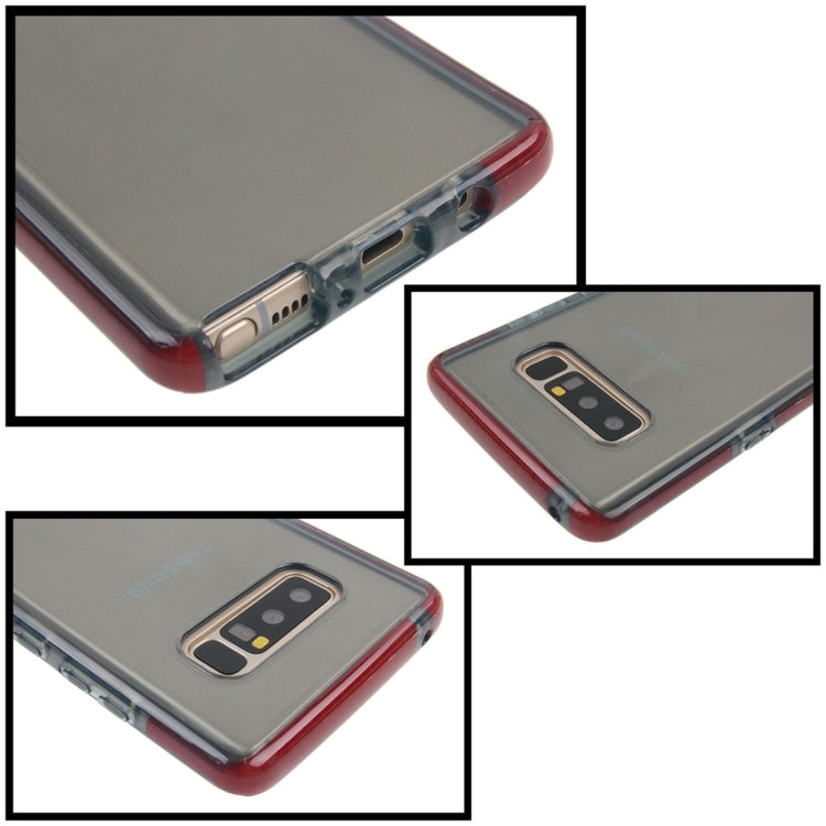 For Galaxy Note 8 Dropproof Transparent TPU Protective Back Cover Case