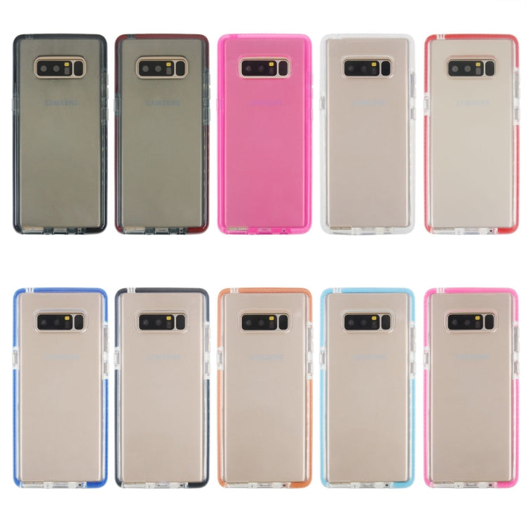For Galaxy Note 8 Dropproof Transparent TPU Protective Back Cover Case