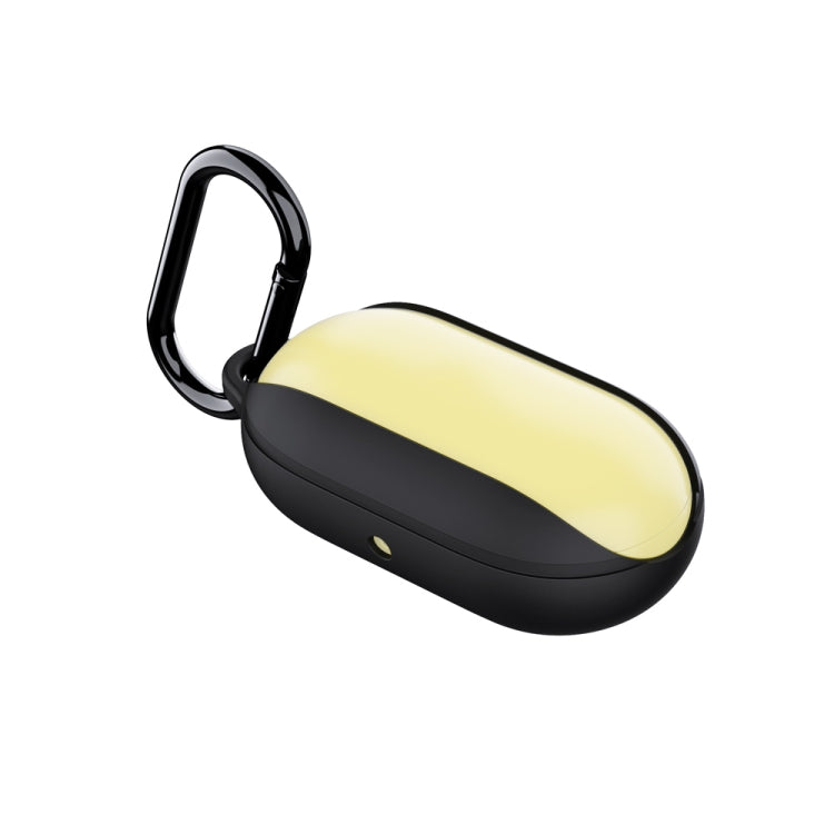 For Samsung Galaxy Buds Noctilucent Wireless Bluetooth Earphone Shockproof Silicone Protective Case(Black)