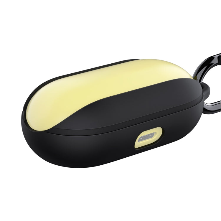 For Samsung Galaxy Buds Noctilucent Wireless Bluetooth Earphone Shockproof Silicone Protective Case(Black)