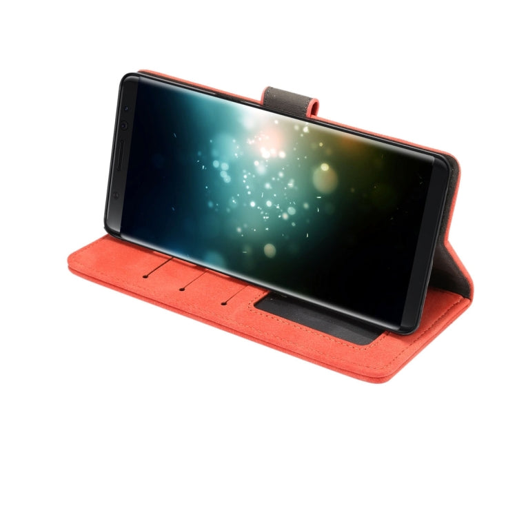 For Galaxy Note 8 Sheep Bar Material PU + PC Horizontal Flip Leather Protective Case with Holder & Card Slots & Wallet & Photo Frame