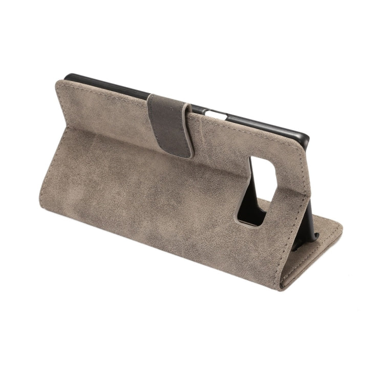For Galaxy Note 8 Sheep Bar Material PU + PC Horizontal Flip Leather Protective Case with Holder & Card Slots & Wallet & Photo Frame