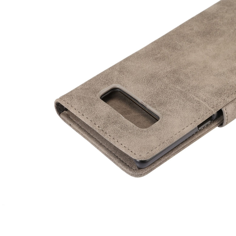For Galaxy Note 8 Sheep Bar Material PU + PC Horizontal Flip Leather Protective Case with Holder & Card Slots & Wallet & Photo Frame