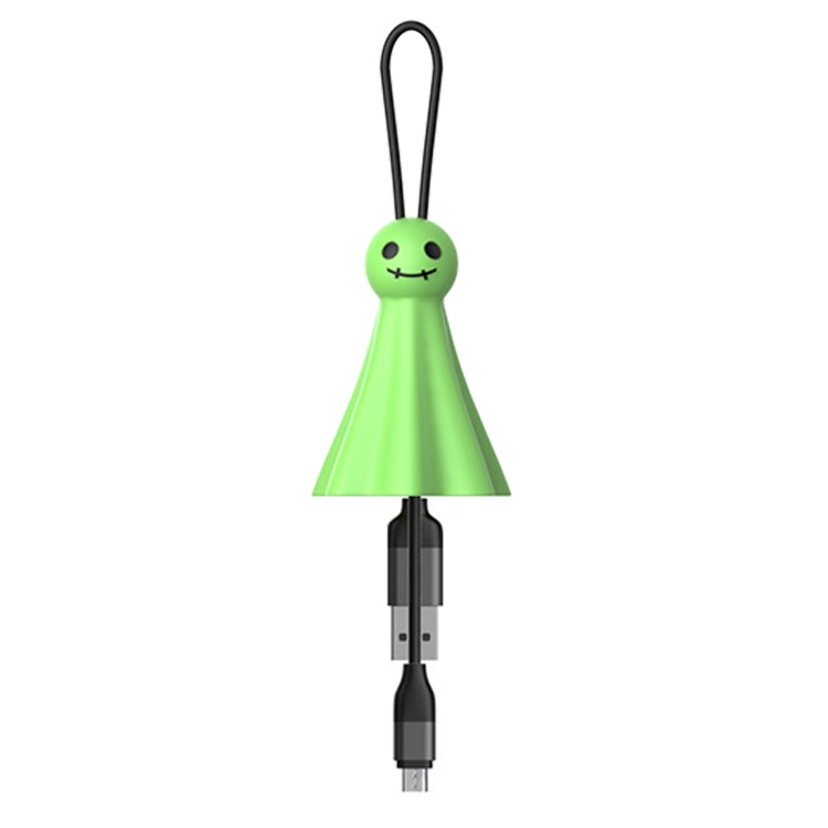 lenuo BN-Q1 Sunny Doll Shape Micro USB to USB Data Sync Charging Cable, For Galaxy, Huawei, Xiaomi, LG, HTC and Other Smart Phones, Rechargeable Devices