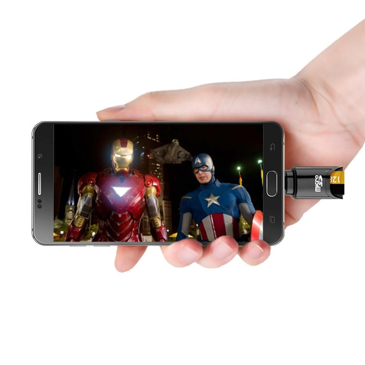 XQ-R003 Micro SD Card to USB-C / Type-C Card Reader OTG Connector