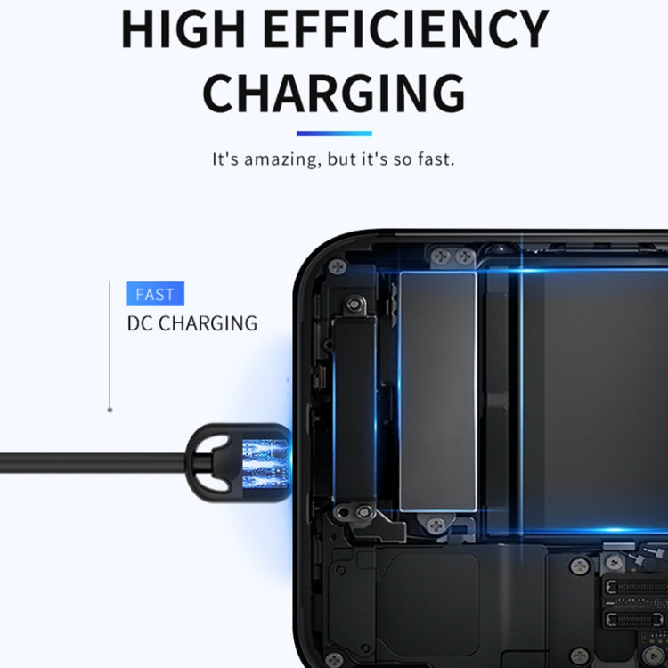 KIVEE KV-CH044 2.1A Type-C / USB-C to USB Silicone Charging Data Cable, Length: 1m