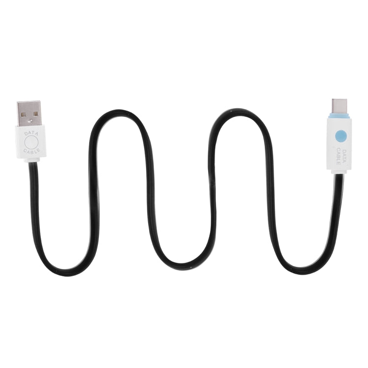 1m USB to USB-C / Type-C Noodle Jelly Data Sync Charging Cable