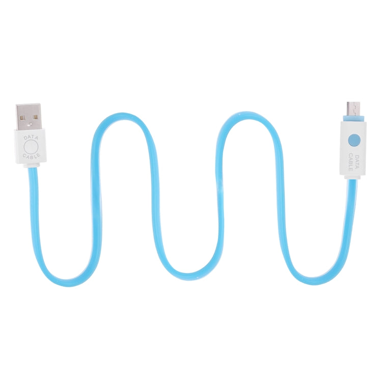 1m USB to Micro USB Noodle Jelly Data Sync Charging Cable