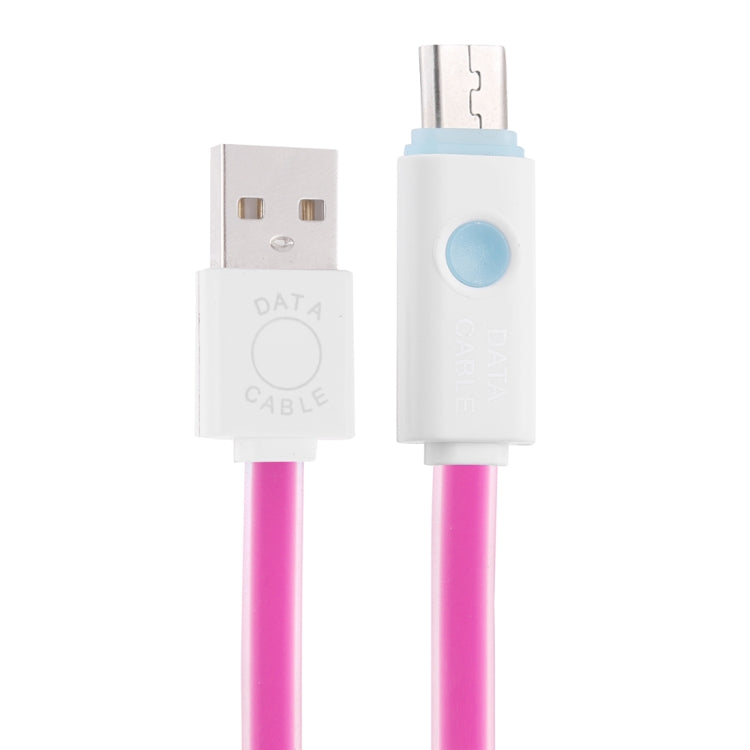 1m USB to Micro USB Noodle Jelly Data Sync Charging Cable