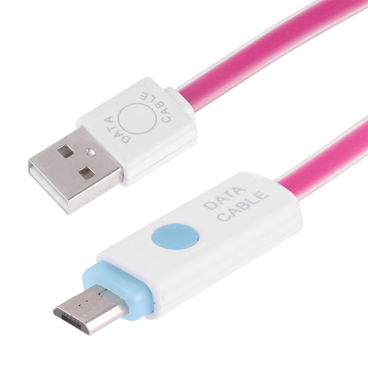 1m USB to Micro USB Noodle Jelly Data Sync Charging Cable