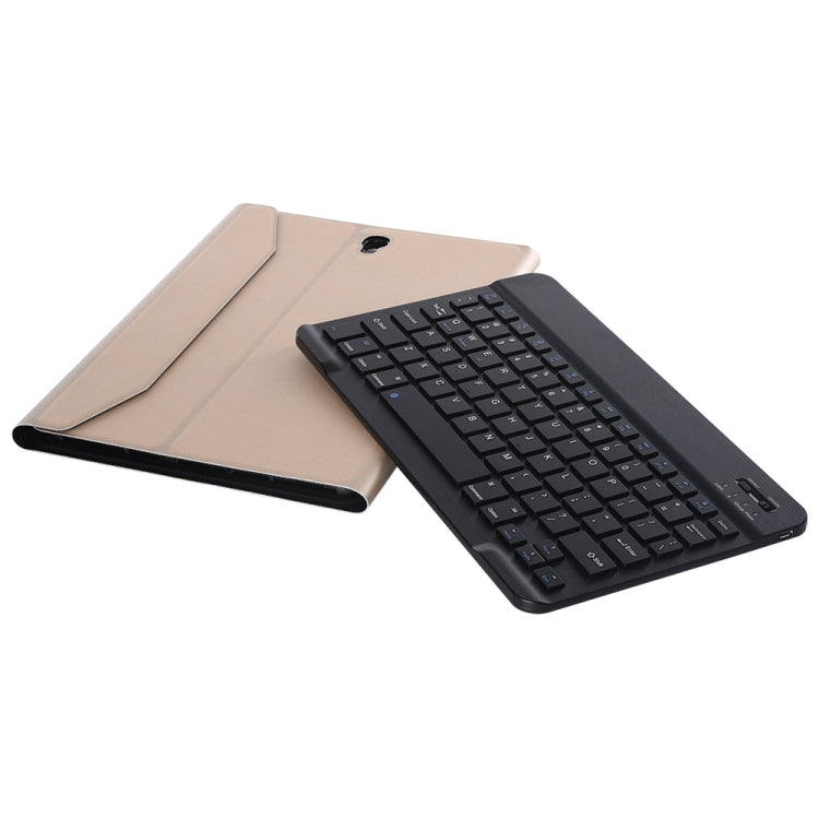 DY820 For Galaxy Tab S3 9.7 T820 / T825 Detachable Plastic Bluetooth Keyboard Leather Tablet Case with Holder