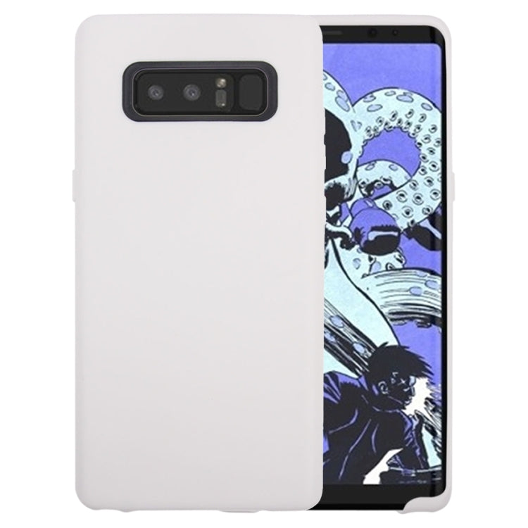 For Galaxy Note 8 Pure Color Classic TPU Protective Back Cover Case
