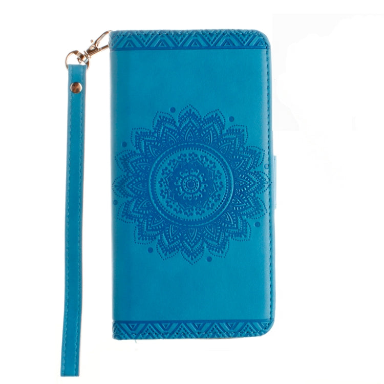 For Galaxy Note 8 Embossment Mandala Pattern Horizontal Flip Leather Case with Holder & Card Slots & Wallet & Lanyard