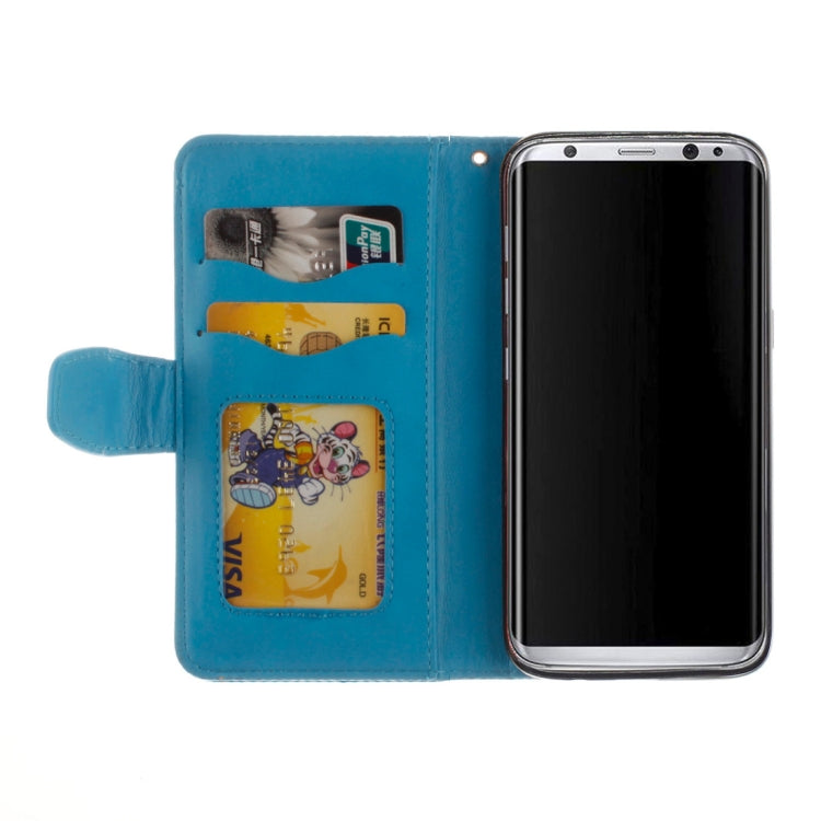 For Galaxy Note 8 Embossment Mandala Pattern Horizontal Flip Leather Case with Holder & Card Slots & Wallet & Lanyard