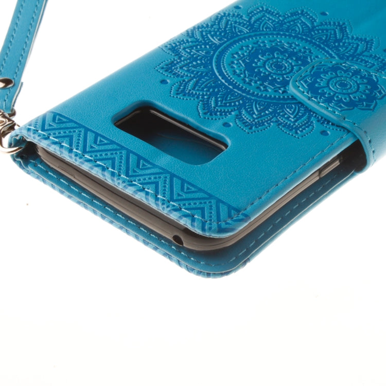 For Galaxy Note 8 Embossment Mandala Pattern Horizontal Flip Leather Case with Holder & Card Slots & Wallet & Lanyard