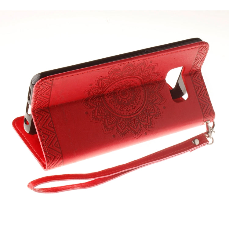 For Galaxy Note 8 Embossment Mandala Pattern Horizontal Flip Leather Case with Holder & Card Slots & Wallet & Lanyard