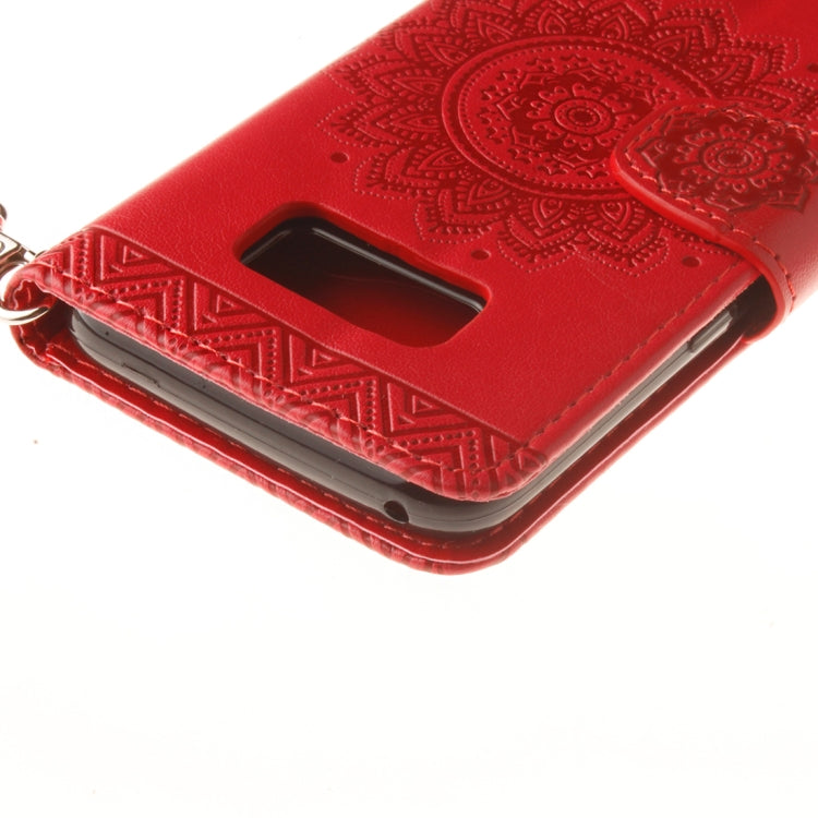 For Galaxy Note 8 Embossment Mandala Pattern Horizontal Flip Leather Case with Holder & Card Slots & Wallet & Lanyard