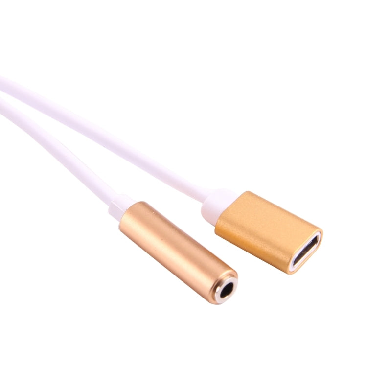 USB-C / Type-C Male to 3.5mm Female & Type-C Female Audio Adapter