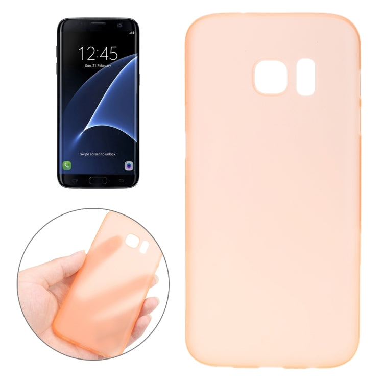 For Galaxy S7 Edge / G935 0.3mm Ultrathin Translucent Color PP Protective Cover Case