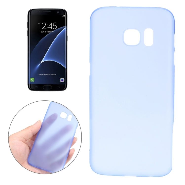 For Galaxy S7 Edge / G935 0.3mm Ultrathin Translucent Color PP Protective Cover Case