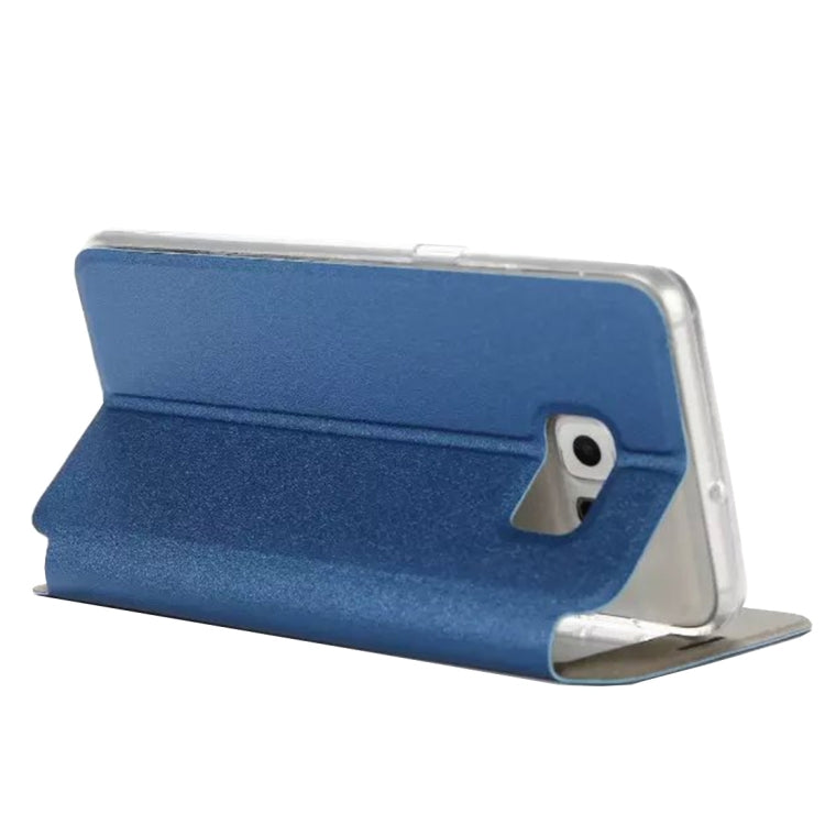 For Galaxy S7 Edge / G935 Horizontal Flip Leather Case with Holder & Call Display ID