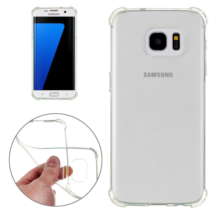 For Galaxy S7 Edge / G935 Shock-resistant Cushion TPU Protective Case
