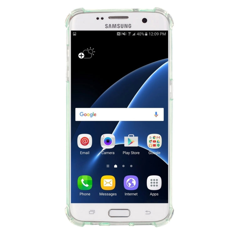 For Galaxy S7 / G930 Shock-resistant Cushion TPU Protective Case