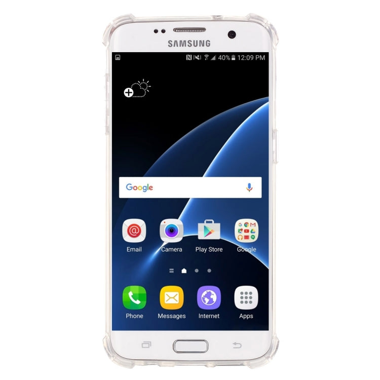 For Galaxy S7 / G930 Shock-resistant Cushion TPU Protective Case