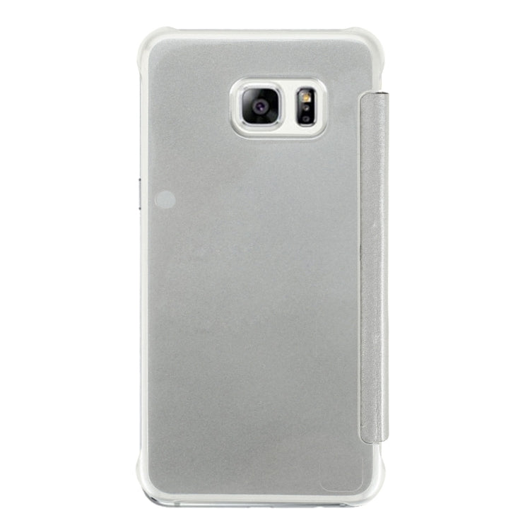 For Galaxy S6 Edge / G925 Horizontal Flip PU+PC Protective Case with Sleep / Wake-up Function