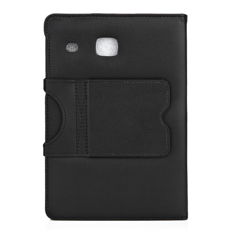 2 in 1 Detachable Bluetooth Keyboard Leather Tablet Case with Holder for Galaxy Tab E 8.0 / T377 / T375