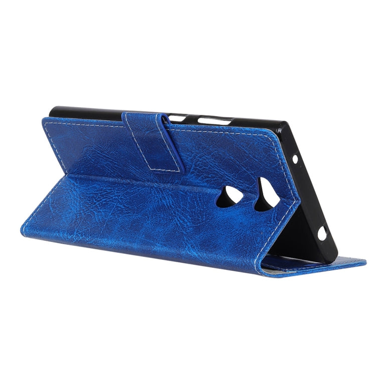 For Sony Xperia L2 Retro Crazy Horse Texture Horizontal Flip Leather Case with Holder & Card Slots & Wallet & Photo Frame