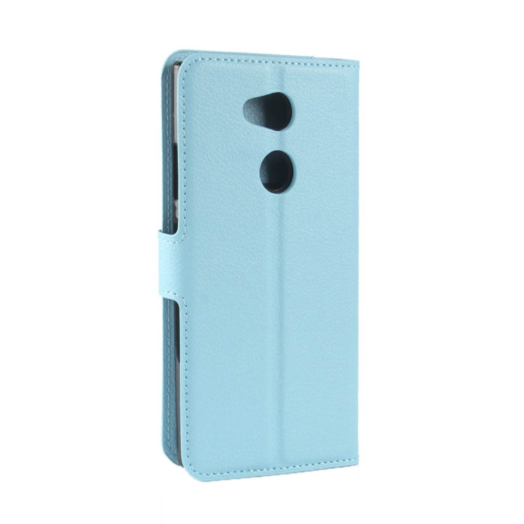 For Sony Xperia L2 Litchi Texture Horizontal Flip Leather Case with Wallet & Holder & Card Slots