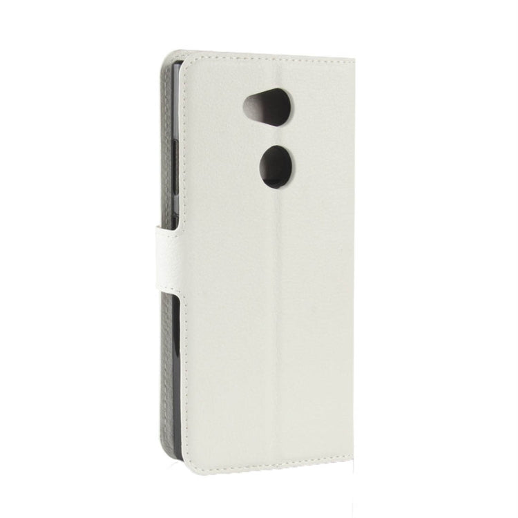 For Sony Xperia L2 Litchi Texture Horizontal Flip Leather Case with Wallet & Holder & Card Slots
