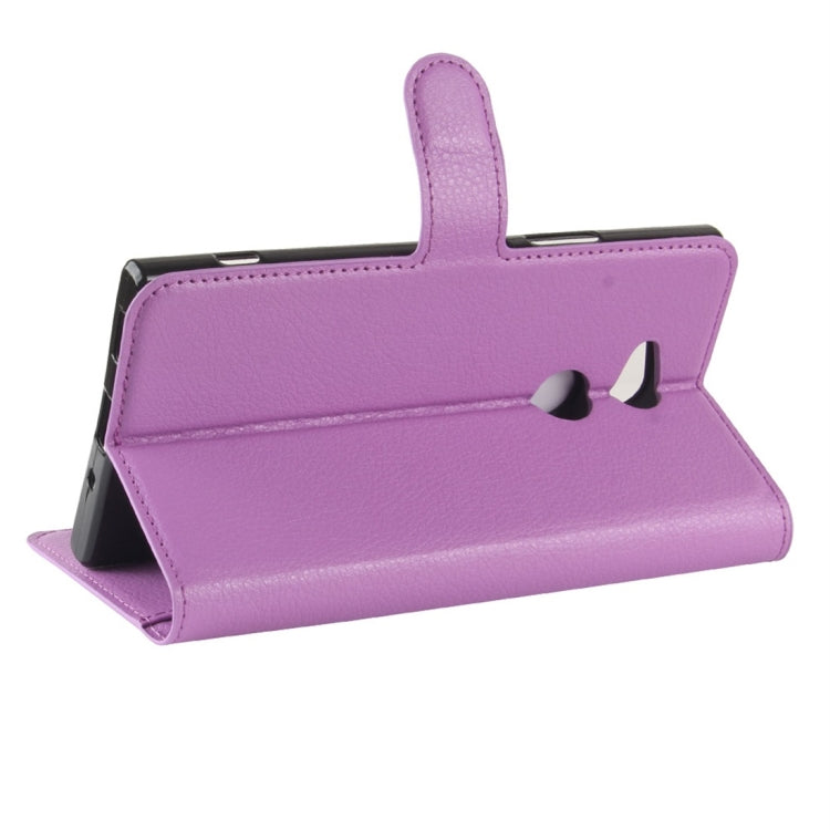 For Sony Xperia XA2 Ultra Litchi Texture Horizontal Flip Leather Case with Wallet & Holder & Card Slots