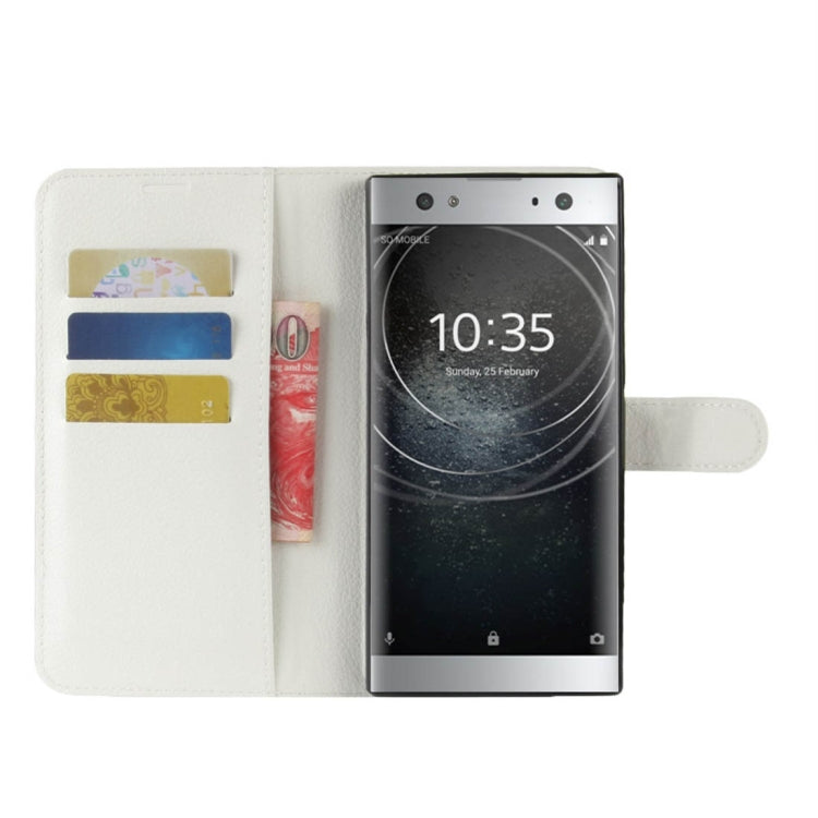 For Sony Xperia XA2 Ultra Litchi Texture Horizontal Flip Leather Case with Wallet & Holder & Card Slots
