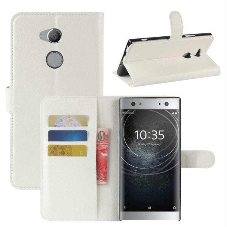For Sony Xperia XA2 Ultra Litchi Texture Horizontal Flip Leather Case with Wallet & Holder & Card Slots