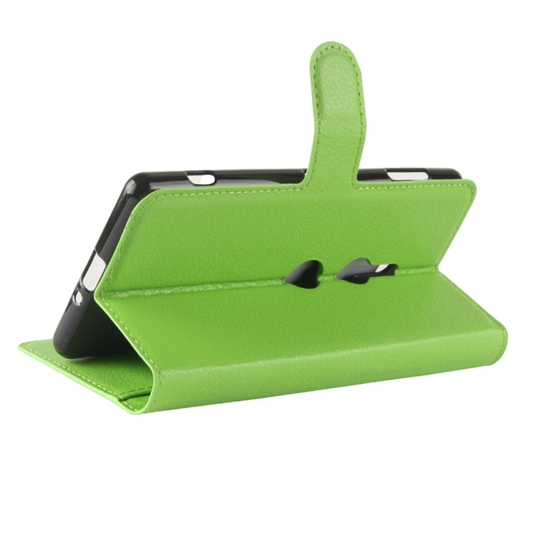 For Sony Xperia XZ2 Litchi Texture Horizontal Flip Leather Case with Wallet & Holder & Card Slots