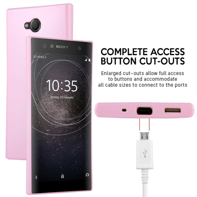 GOOSPERY PEARL JELLY Series for Sony Xperia XA2 TPU Full Coverage Protective Back Cover Case