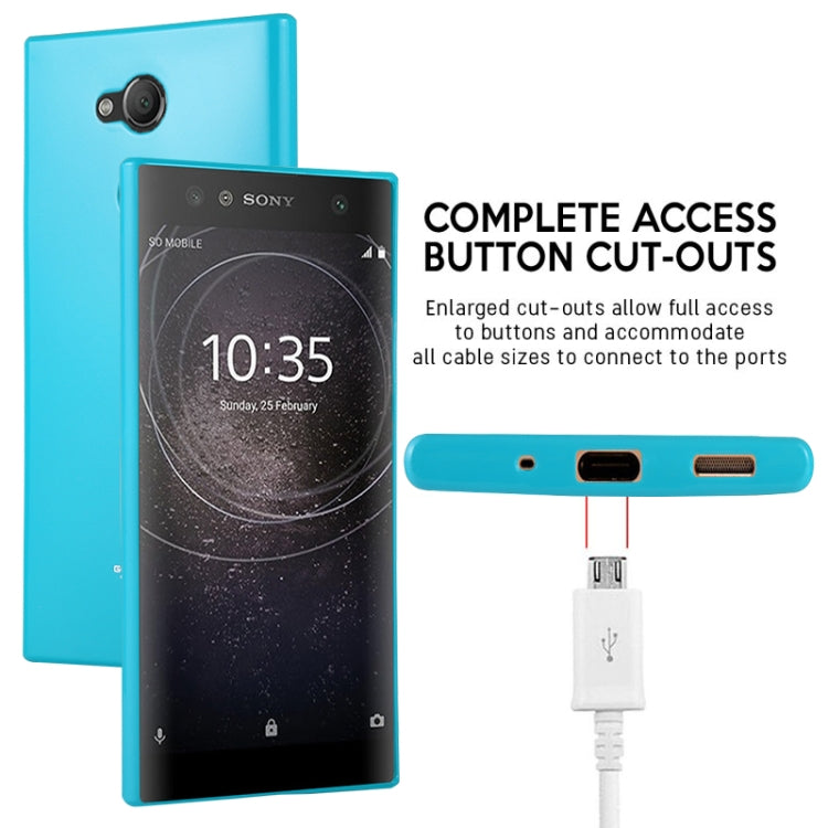 GOOSPERY PEARL JELLY Series for Sony Xperia XA2 TPU Full Coverage Protective Back Cover Case