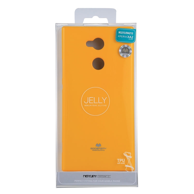 GOOSPERY PEARL JELLY Series for Sony Xperia XA2 TPU Full Coverage Protective Back Cover Case